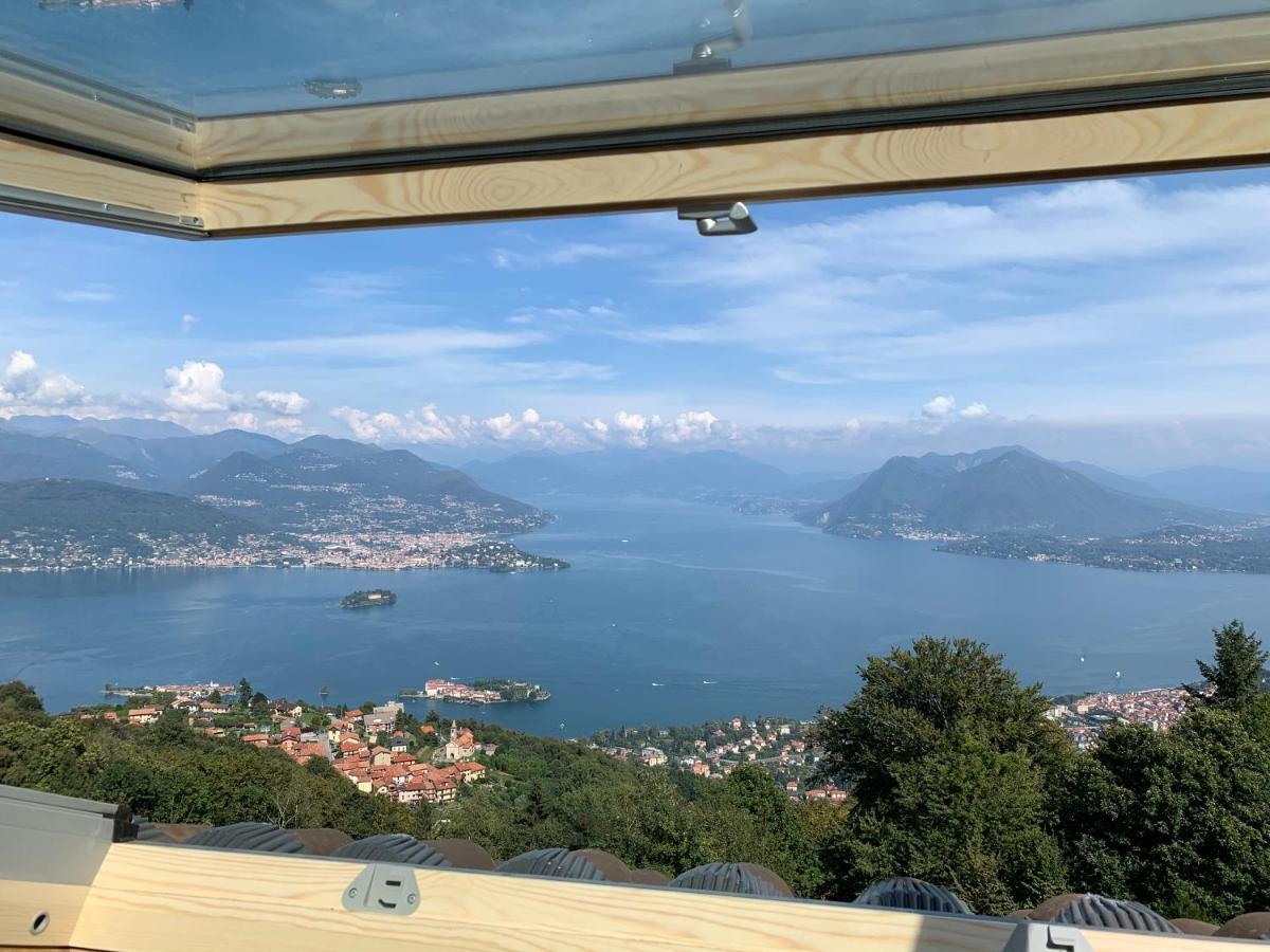 Private Luxury Spa & Silence Retreat With Spectacular View Over The Lake Maggiore สเตรซา ภายนอก รูปภาพ