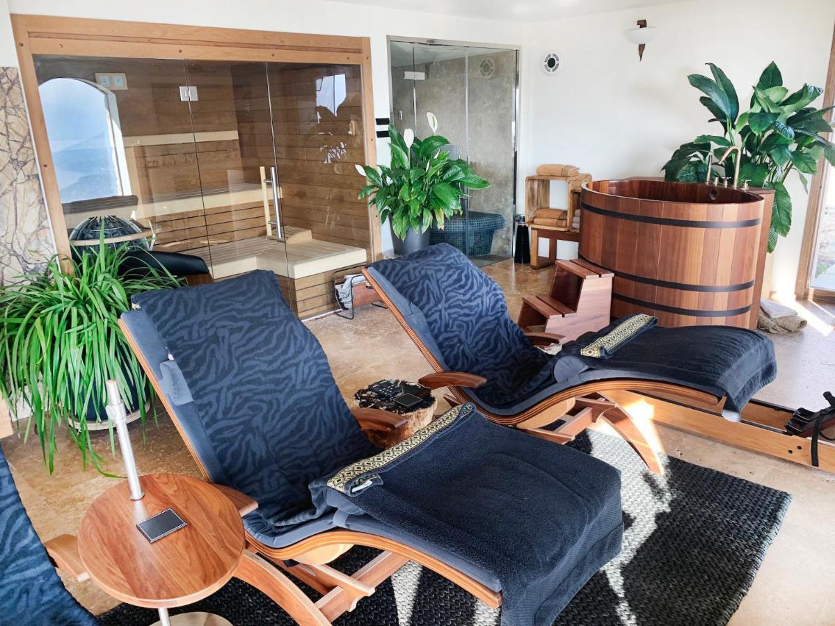 Private Luxury Spa & Silence Retreat With Spectacular View Over The Lake Maggiore สเตรซา ภายนอก รูปภาพ