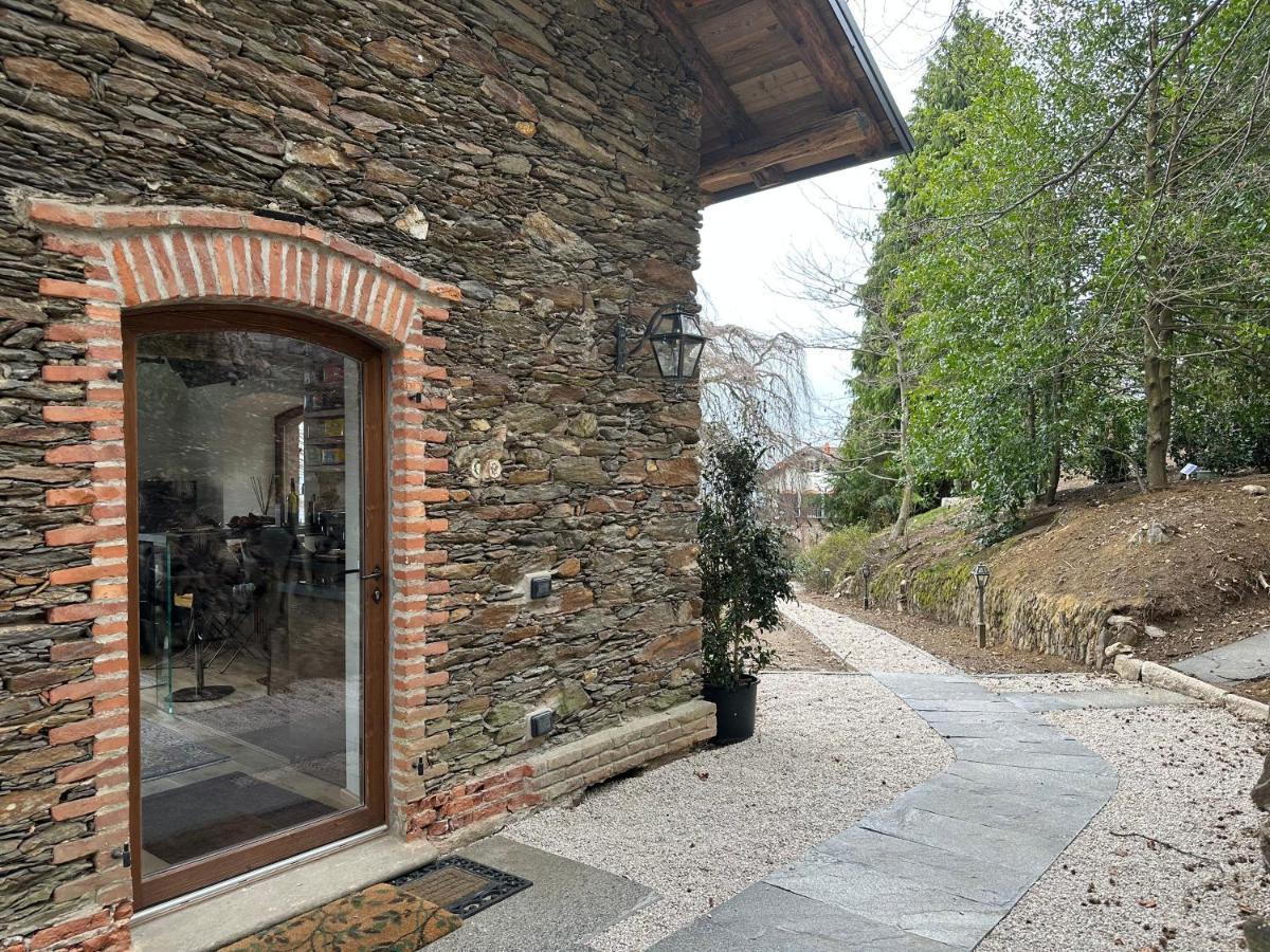 Private Luxury Spa & Silence Retreat With Spectacular View Over The Lake Maggiore สเตรซา ภายนอก รูปภาพ